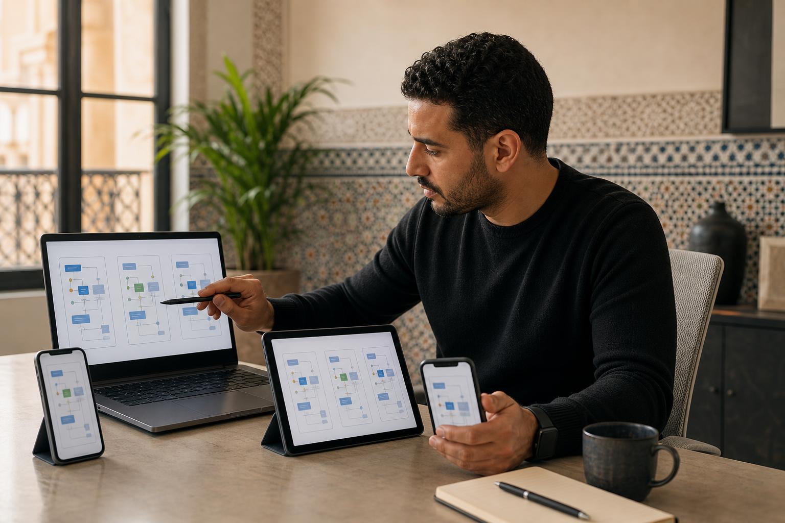 Flutter, React Native ou développement natif : quelle technologie choisir pour une application mobile au Maroc ?