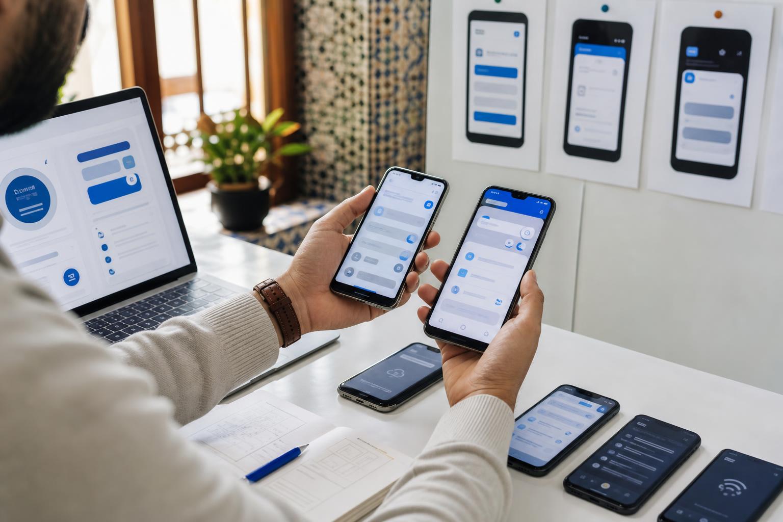 Flutter, React Native ou développement natif : quelle technologie choisir pour une application mobile au Maroc ?